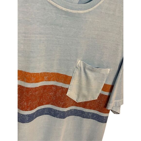 johnnie-O throwback style light blue with stripes T - XL - Picture 3 of 9